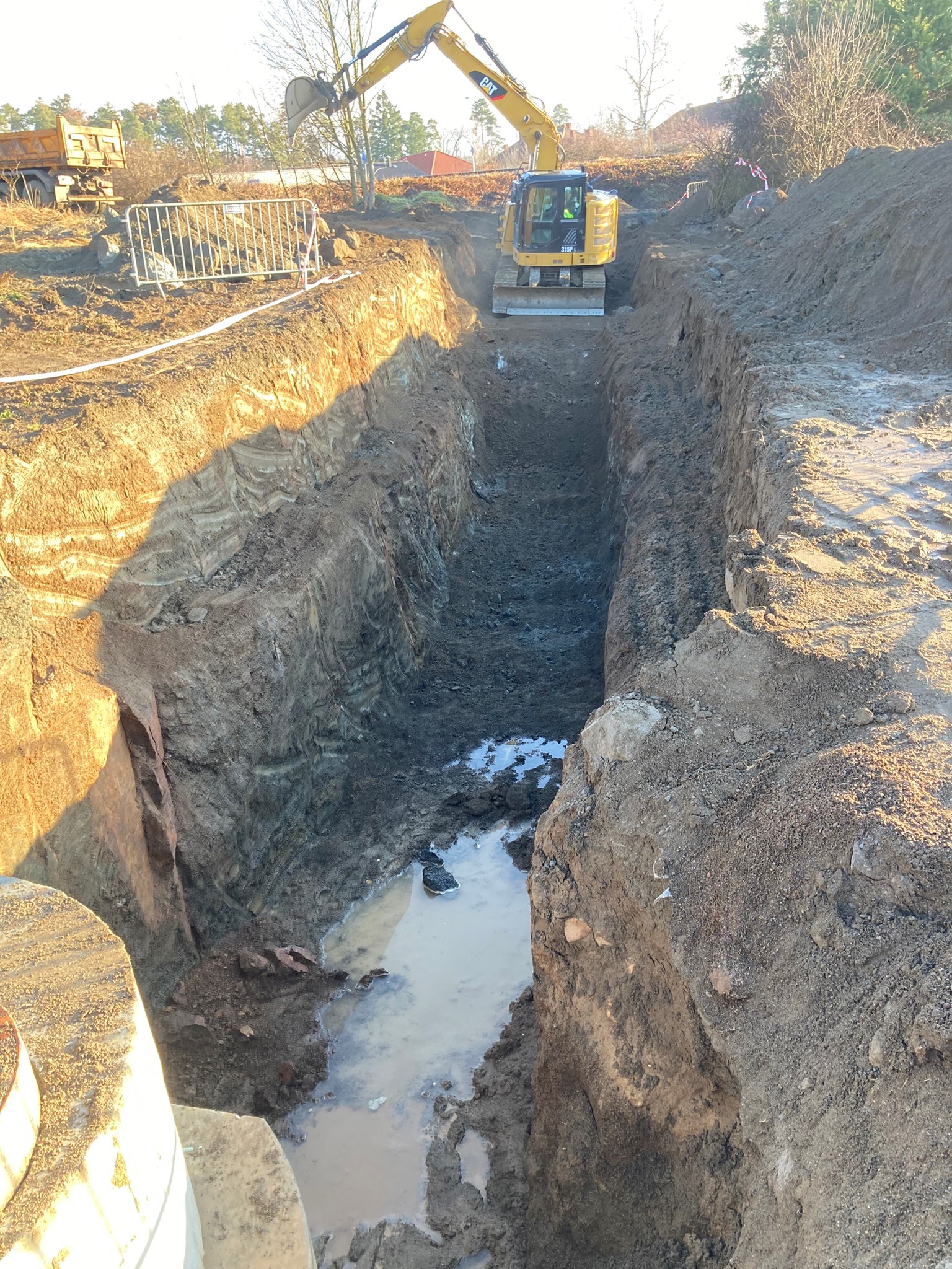 ČOV Týnec nad Sázavou - postup prací